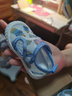 绫庭鹰夏季0-1-3岁宝宝网鞋2男童软底透气学步鞋女宝宝防滑单鞋婴儿凉鞋 2238蓝色 脚长加1cm选择尺码 16 115mm 实拍图