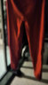 皮尔卡丹内衣 女士保暖裤 加绒加厚有护膝修身舒适打底,莫代尔保暖长裤 大红 XXL 晒单实拍图