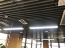 毅胜 led办公室吊灯长条灯车间工作会议室灯具商场超市网吧工程条形灯 银1200*200配LED 38W 实拍图