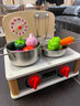 Hape仿真过家家玩具 木质厨房情景模拟男女小孩早教礼物儿童礼物 北欧双面厨房 3-6Y 实拍图