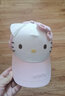戴维贝拉（DAVE＆BELLA）【Hello·Kitty联名】女童帽子夏季新款中大童遮阳帽儿童鸭舌帽 粉色【DB2222067】 48 ( 建议帽围约46-50cm) 实拍图