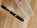 三文堂（TWSBI） ECO钢笔活塞上墨式钢笔系列学生成人练字书法透明示范钢笔男女孩大容量免费刻字送礼官方正品 黑色 F尖 实拍图