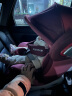 Heekin德国 智能儿童安全座椅0-12岁汽车用婴儿宝宝360度旋转isofix接口 智能款-烈焰红 实拍图