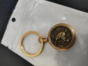 众福缘复古转钱十二生肖黄铜钥匙扣黄铜汽车钥匙链挂件饰品 转钱钥匙扣带钥匙圈【猴】 实拍图