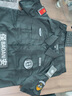艾買保安服套装保安作训服夏装男夏季黑色保安制服执勤安检服保安服装 特短袖全套（含标志+帽子+腰带） 185 实拍图