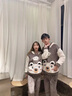 弘茵美情侣睡衣装一男一女秋冬季珊瑚绒加厚加绒卡通冬天保暖家居服套装 B猫和老鼠(主图款) （单套价） M 女(高160内-重80-100斤) 实拍图