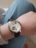 尼尚（Nesun）手表女 女士机械表简约心形镂空女士手表品质气质女表 送女朋友 咖色皮带LN9061-JBF 实拍图