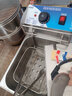 松季（SONGJI） 油炸锅商用大容量电炸炉炸薯条机油条炸串炸鸡电炸锅摆摊油炸机 单缸单筛丨自动升降丨10L 实拍图