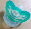 Jollypop 美国进口悠乐宝产院用一体全硅胶婴儿安睡型安抚奶嘴0-6-18个月 0+绿色，0-12个月新生儿，24个月内亦适用 实拍图
