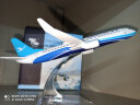 Terebo16cm 波音B747飞机模型民航客机仿真合金属模型 白色底座航模 16cm厦门航空737 实拍图