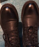 七匹狼马丁靴男真皮靴子秋冬季新款加绒保暖高帮棉皮鞋男士休闲鞋英伦风 黑色3753加绒 42 码 实拍图