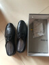 蜘蛛王男鞋2025秋季新款商务休闲鞋男士韩版真皮皮鞋男百搭潮流鞋子 黑色系带 43 实拍图