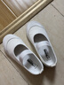 卜丁女童小白鞋入园鞋幼儿园室内童鞋儿童布鞋白色鞋子宝宝小童软底鞋 白色萌萌兔 29码 195/内长18.5cm 实拍图