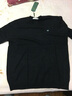 恒源祥纯羊毛衫男士秋冬薄款半高领毛衣针织打底衫上衣 黑色 190 实拍图