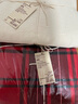 MUJI 棉法兰绒被套 家纺被罩单件被单纯棉冬季加绒全棉 红色格纹 双人用 200cm*230cm 被芯用 实拍图