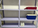 易存货架仓储仓库货架家用层架置物架收纳架子储物架展示架 白色四层主架 轻型120X50X150cm 实拍图