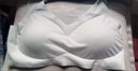 莫代尔无痕内衣女夏季超薄款大胸显小聚拢无钢圈运动美背心式凉感文胸罩 【超薄冰爽 单件】银灰 XL 【115-130斤 85A 85B 85C】 实拍图