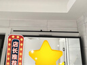 美遇 镜前灯led 浴室卫生间镜柜简约防水雾伸缩镜灯黑金铝合金免打孔 80cm砂黑铝材16w 白光 实拍图