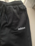 阿迪达斯 （adidas） 裤子男裤 2024夏季新款针织加绒长裤卫裤跑步健身宽松休闲运动裤 GK9226/针织收口/阿迪logo XL 实拍图