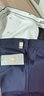 啄木鸟冰丝休闲裤男春夏季抗皱裤子男士宽松直筒商务男裤中老年西装裤男 藏青+黑色【夏款】 32/2尺5 实拍图