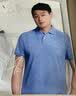 布先生佟大为明星同款美式休闲polo衫男春夏纯棉短袖 天蓝 XXL/185  实拍图