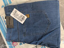 真维斯（JEANSWEST）牛仔裤男2025秋季薄款冰丝时尚潮牌直筒宽松长裤男装长裤子浅蓝36 实拍图