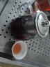 妃汐蒂 耐热玻璃茶壶红茶花茶壶普洱功夫玻璃茶具不锈钢过滤冲茶器加厚 实拍图