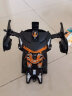 JJR/C 感应变形车遥控汽车机器人 大型34cm男孩儿童玩具车rc遥控车 3-10周岁礼物小孩赛车 兰博（橙黑） 实拍图