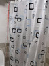 书宇优质磨砂塑料防水加厚浴帘 防水布挂帘浴室卫生间淋浴窗帘布 小方格 180*200cm 实拍图
