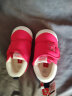 卡特兔婴儿学步鞋男童鞋儿童软底机能鞋加绒女童宝宝小童秋冬室内鞋 红色-绒里 21 内长13.0cm 脚长12.0-12.5 实拍图