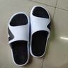 匹克（PEAK）态极拖鞋男女春夏太极防滑国潮一字拖户外沙滩百搭运动凉鞋 大白/黑色【简约】 40 实拍图