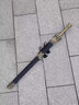 龙泉宝剑神光汉剑高锰钢实木包皮革鞘合金装具一体刀剑防身冷兵器未开刃 实拍图