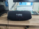 JBL CHARGE6 音乐冲击波六代 冲击波5/6 便携式蓝牙音箱+低音炮 AI音效增强 户外防尘防水 桌面音响 【便携式蓝牙音箱】charge6黑色 实拍图