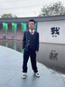 衣诺坊儿童西服套装男童演出服主持人西装 黑色套装 150 实拍图