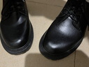 阿猫顿皮鞋男鞋防水透气黑色新款男士黑色英伦运动商务正装秋冬休闲鞋子 黑色 43 实拍图