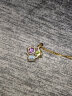 ENZO珠宝 彩虹系列18k金紫晶托帕石橄榄石吊坠女 EZV2743节日礼物 EZV2743 晒单实拍图