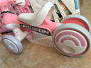 飞鸽儿童四轮平衡车1-3岁宝宝小孩学步车滑行车溜溜车 樱柠粉【音乐灯光款】 实拍图