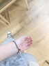 苏普拉维 端午节幸运红绳本命年红绳情侣手链一对男手绳女学生简约手工编织绳送女友闺蜜手链生日情人节礼物 本命年红绳儿原创手工编织【一根黑】 实拍图