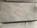 帝狐狸（DIHULI）轻奢岩板茶几电视柜组合现代简约客厅家用可升级新款微晶石茶台面 A款:贴实木皮灰框+岩板 1.3m茶几 实拍图