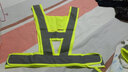 超强反光马甲反光背心V型反光衣 安全反光工作服环卫马甲可印字LOGO 荧光黄 实拍图