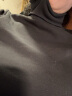 无印良品 MUJI 女式 弹力罗纹编织 高领长袖T恤 BBM01A1A 炭灰色 S 实拍图
