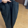 罗蒙（ROMON）休闲裤男直筒加绒保暖秋冬休闲舒适灯芯绒休闲长裤男6610R黑色3XL 实拍图