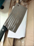 艾思伦手工锻打切肉切菜刀全不锈钢锋利快免磨 厨房切片切丝刀具龙泉 晒单实拍图