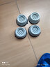 洗衣机防滑垫防震垫家具专用洗衣机脚垫通用固定器防跑神器硅胶减震底座 01款灰色增高3.5cm【4个装】 实拍图