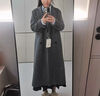 森马（Semir）森马半身裙女仿毛呢裙子24冬新款A字百褶裙遮胯显瘦109724120001 实拍图