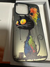 HotFire 适用苹果14promax手机壳 iPhone 14 Pro Max保护套全包防摔硬壳极光炫彩镭射简约潮流涂鸦-大眼猫 实拍图