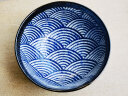 光峰日本进口青海波釉下彩米饭碗面碗日式和风陶瓷餐具汤碗家用日料 多用碗16.8cm 实拍图