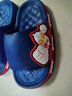圣闲奥特曼夏季儿童拖鞋防滑厚底男童室内女童大中小童小孩凉拖鞋宝宝 深蓝 35 /36适合9-10岁适合脚长20CM 实拍图