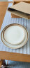川岛屋（KAWASIMAYA）川岛屋牛排餐盘西餐盘家用白色盘子高级感轻奢早餐碟子意面盘 10英寸餐盘(芝麻金) 晒单实拍图