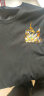 天龙致尊（Denon supreme）短袖中国风t恤男女潮牌2021夏季麒麟刺绣大码男士潮流情侣装T恤衫 624黑色 5XL(建议220-240斤) 晒单实拍图